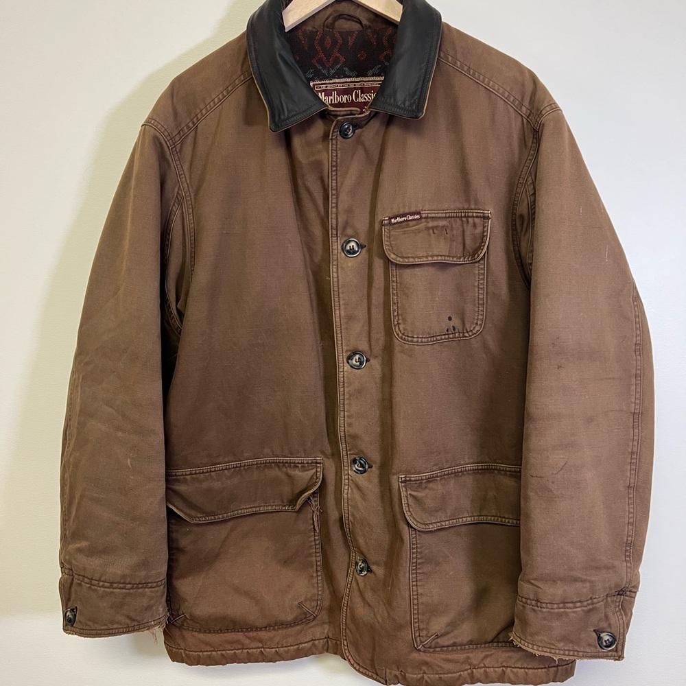 Vintage Marlboro Classic Coat Jacket